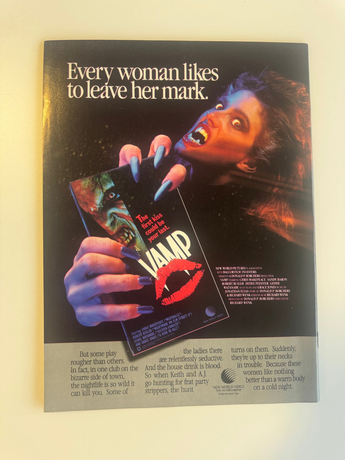 Fangoria issue 59 Horror magazine From Beyond