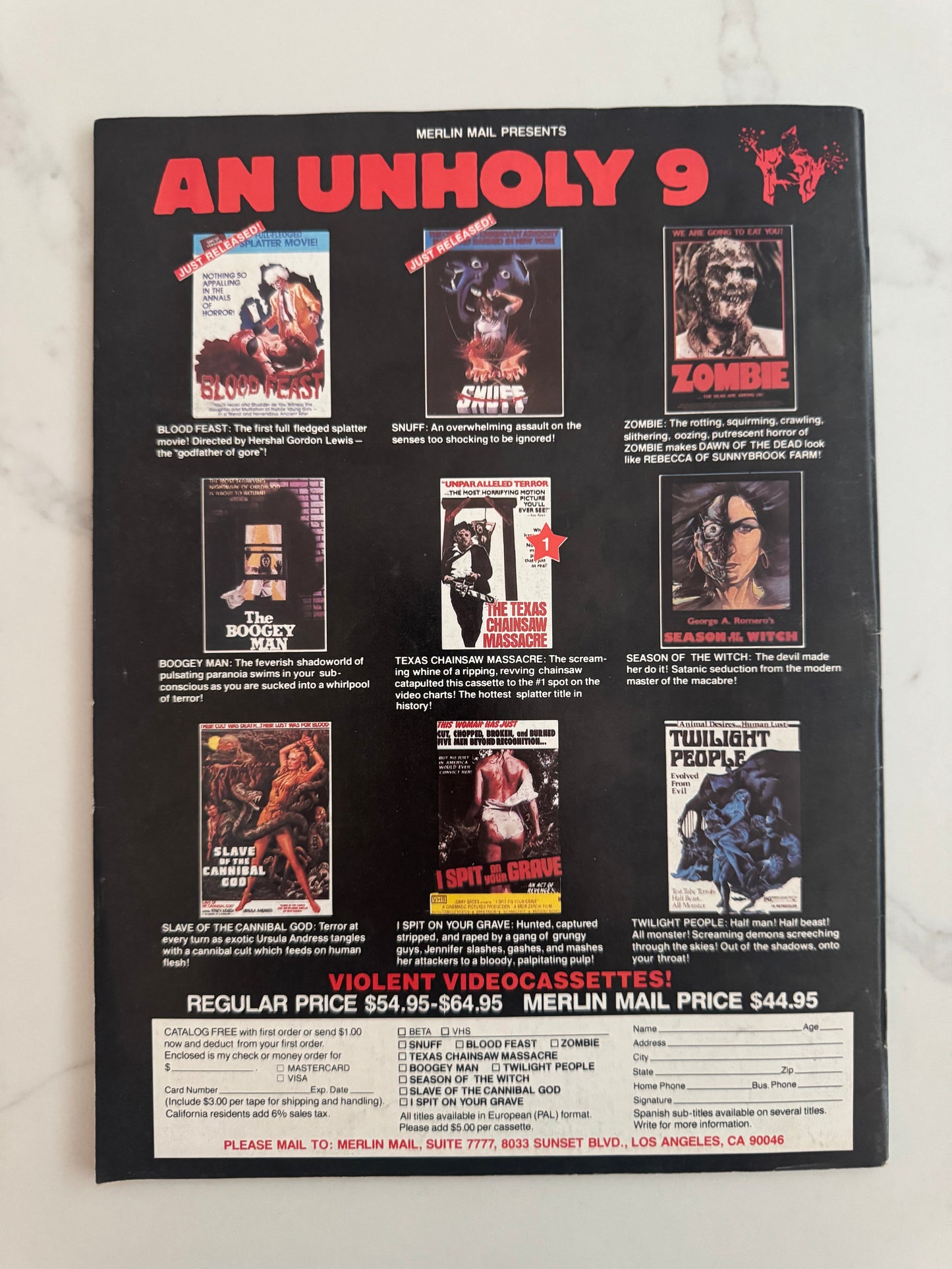 Fangoria Issue 23 Horror Magazine Evil Dead