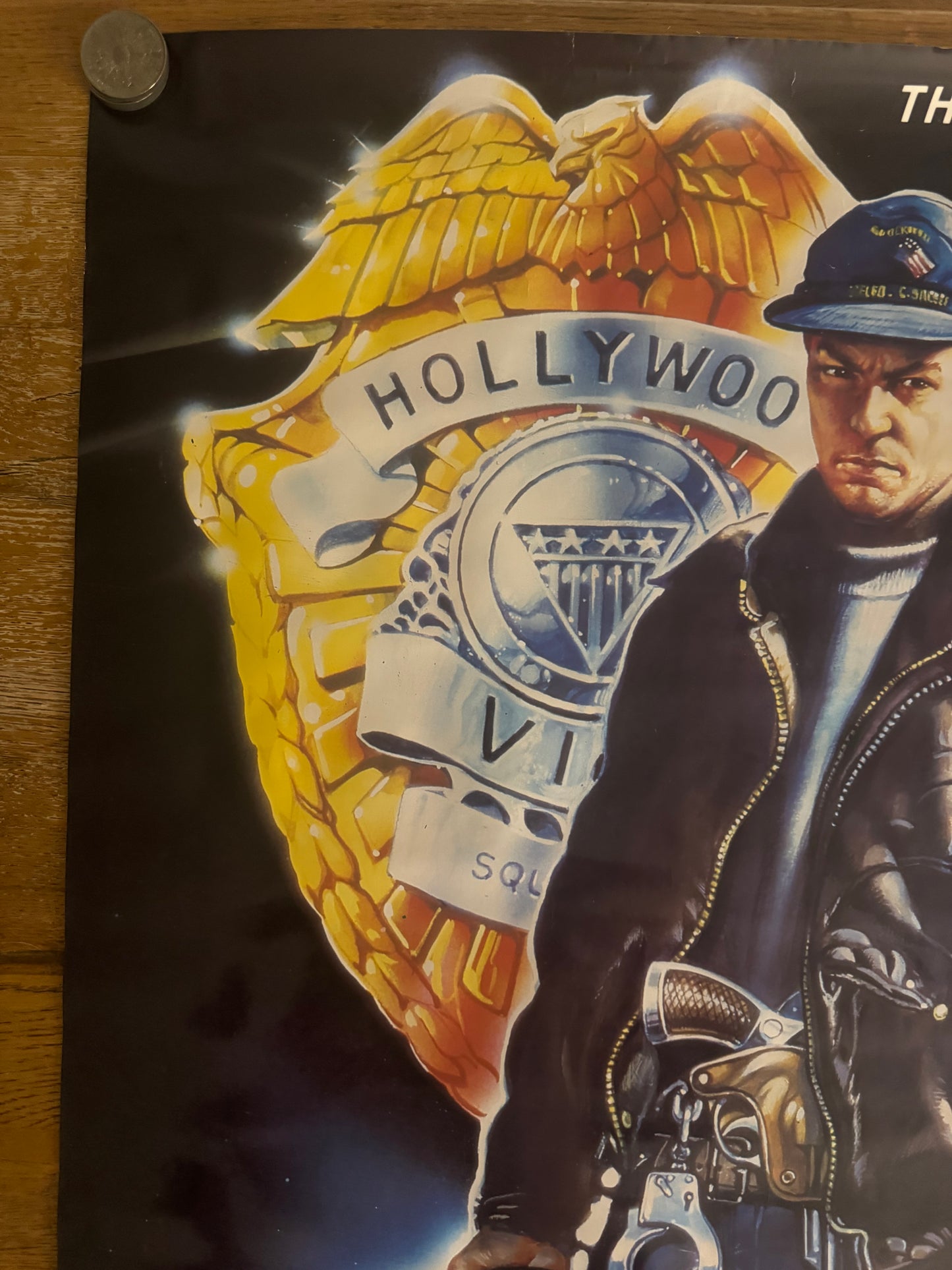 Hollywood Vice Squad 1986 UK Video Poster