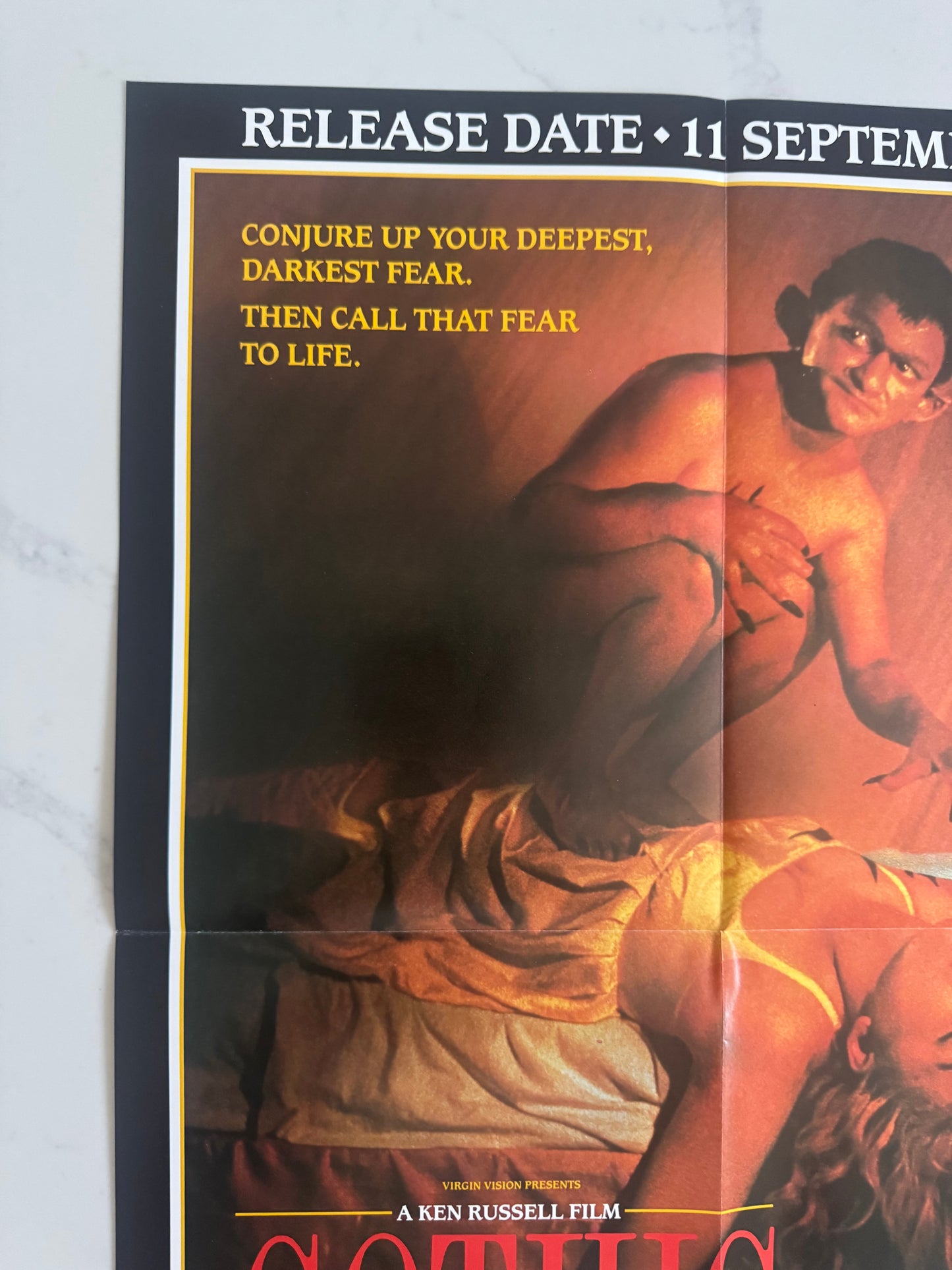 Gothic 1986 UK Video Poster