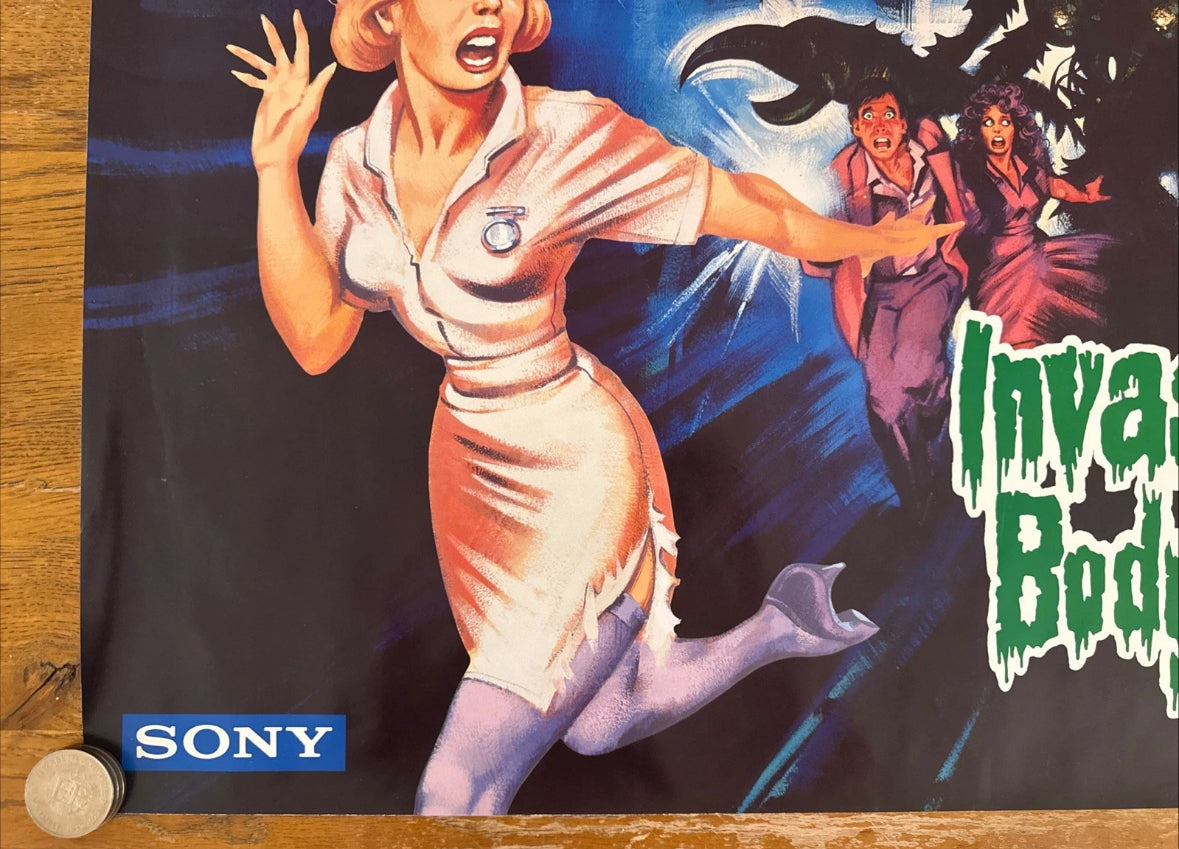Invasion of the bodysuckers 1987 UK video poster