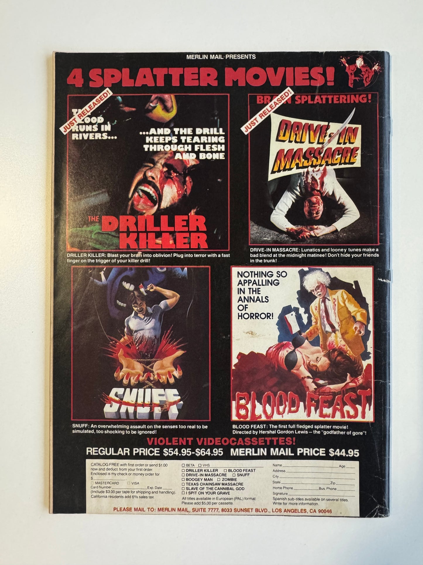 Fangoria issue 21 Horror magazine The Thing