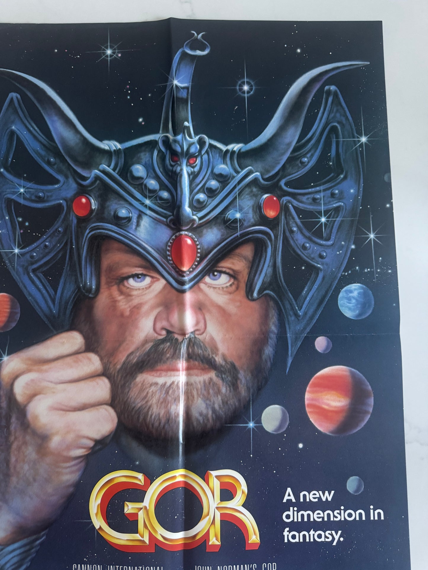 GOR 1987 UK Video Poster
