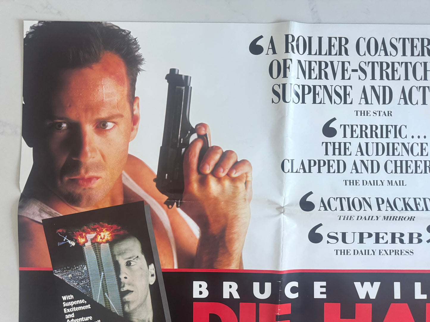 Die Hard 1988 UK Video Poster