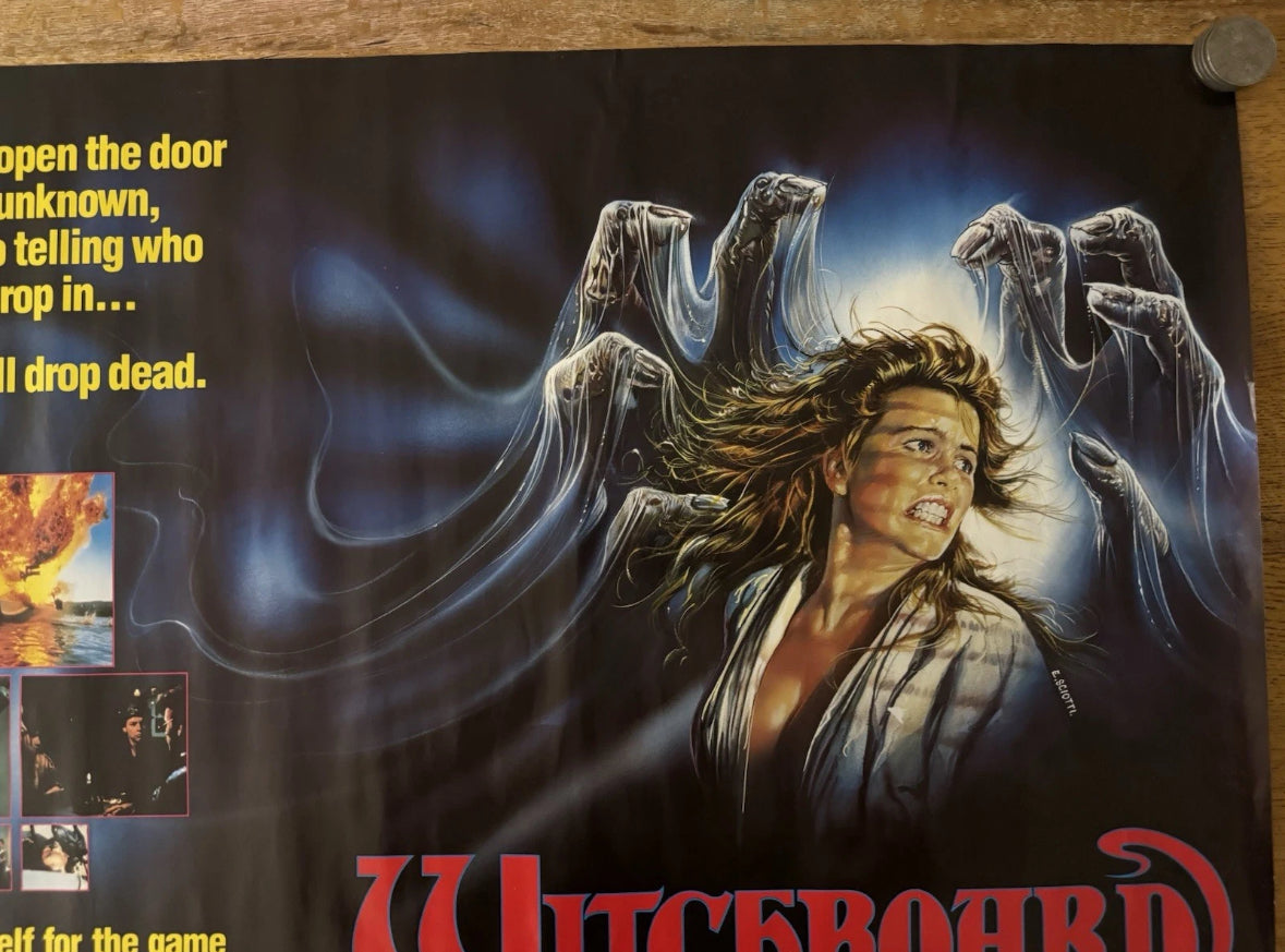 Witchboard 1986 UK Video Poster