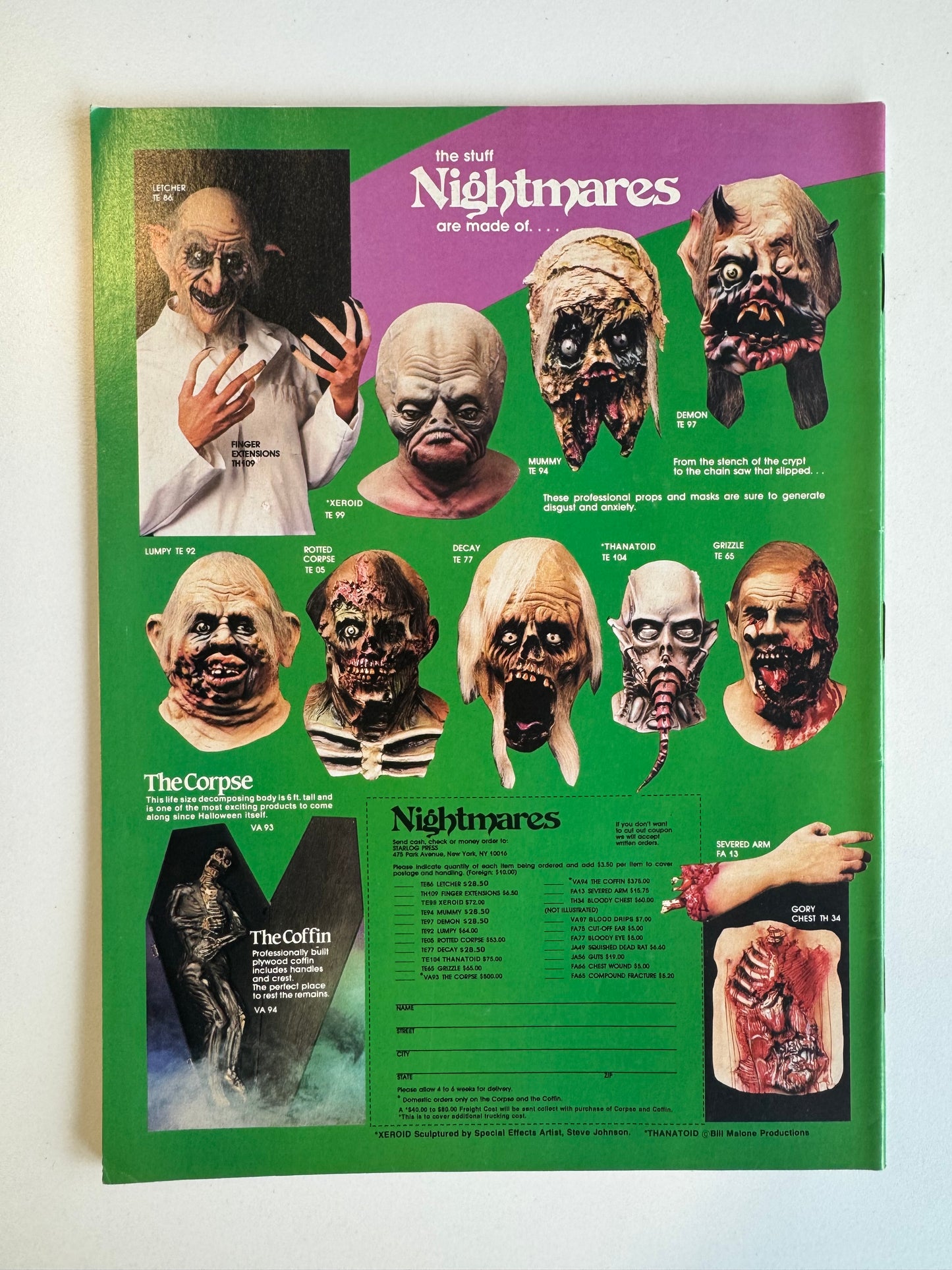 Fangoria issue 75 Horror magazine Phantasm 2