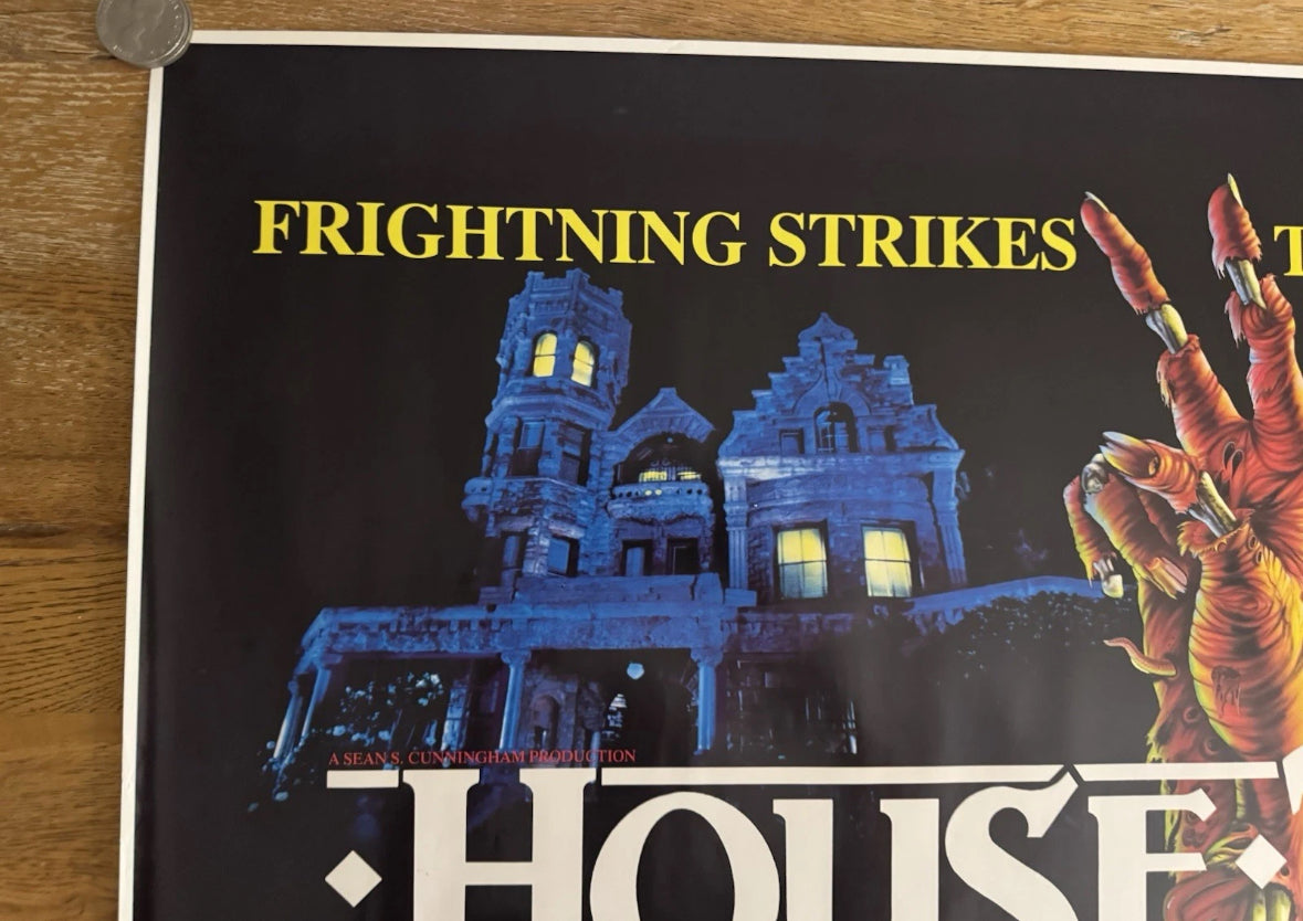 House 2 1987 UK Video Poster