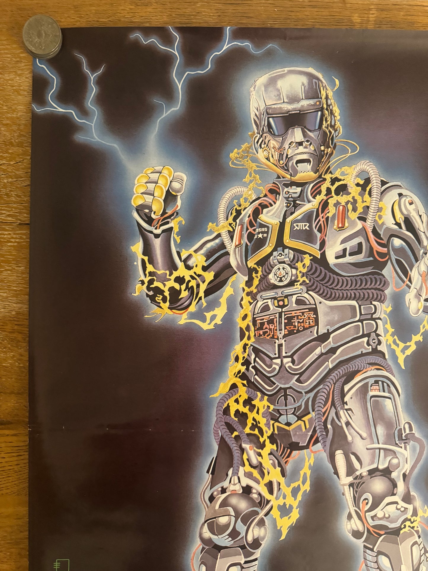 The Vindicator 1986 UK Video Poster