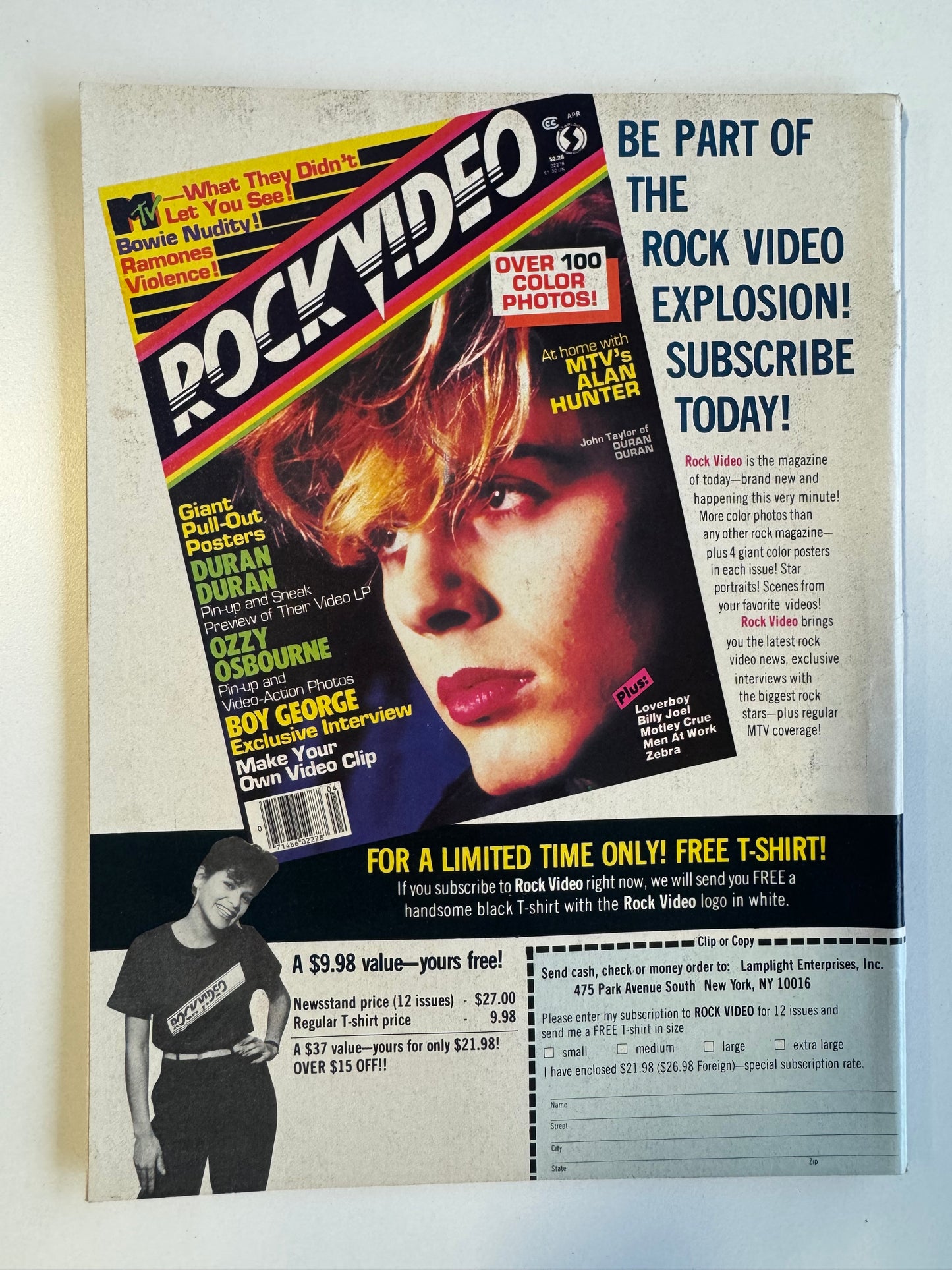 Fangoria issue 35 Horror magazine Bark at the moon
