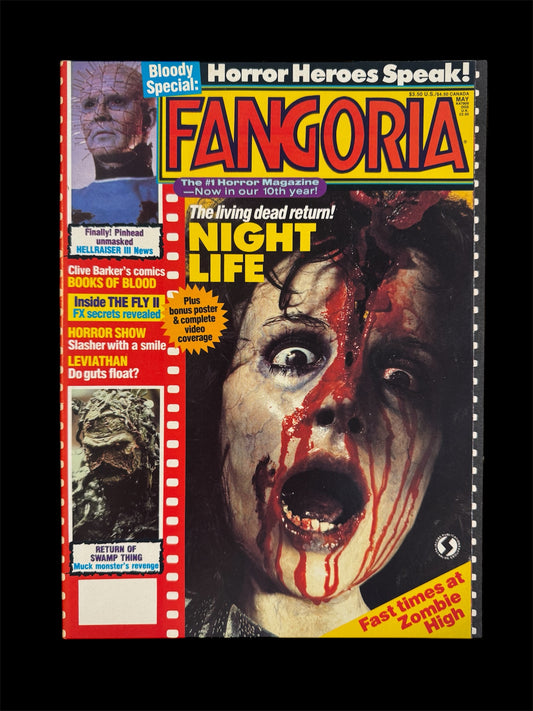 Fangoria issue 82 Horror magazine Night Life