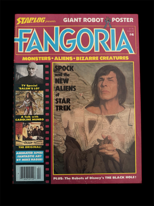Fangoria Issue 4 Horror Magazine Search for Spock