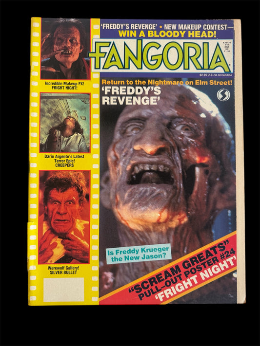 Fangoria issue 49 Horror magazine Freddy's Revenge