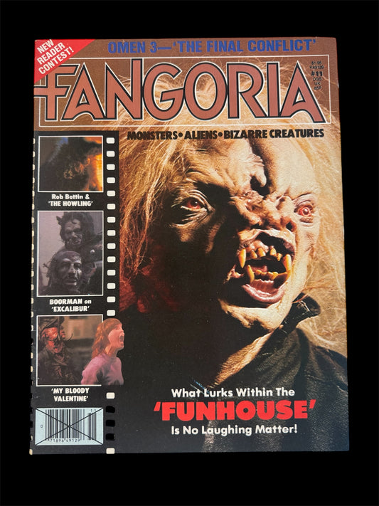 Fangoria issue 11 Horror magazine Funhouse