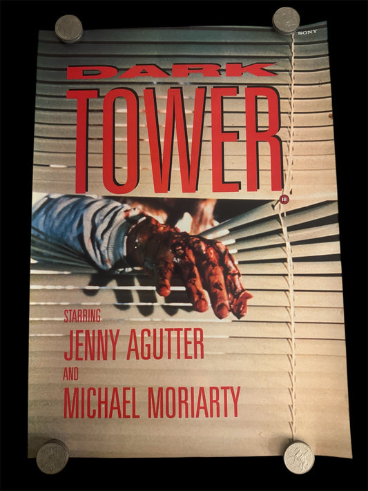 Dark Tower 1987 UK Video Poster