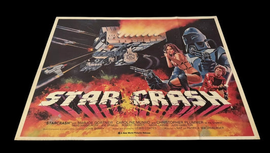 Star Crash 1978 UK Quad Poster