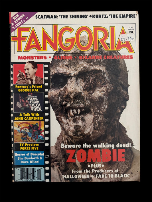 Fangoria Isssue 8 Horror Magazine Zombie