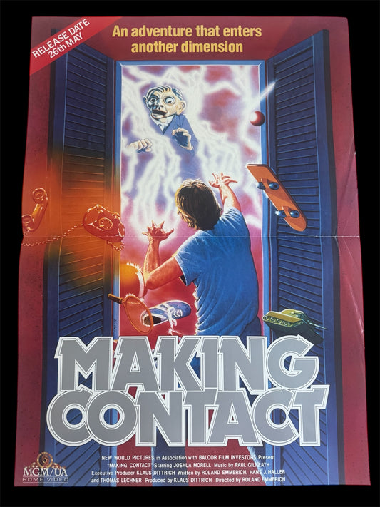 Making Contact 1985 UK Video Poster