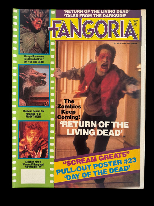 Fangoria issue 48 Horror magazine Return Of The Living Dead