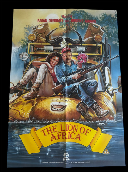 The Lion Of Africa UK Video Poster