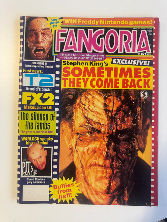 Fangoria issue 101 Horror magazine Stephen King