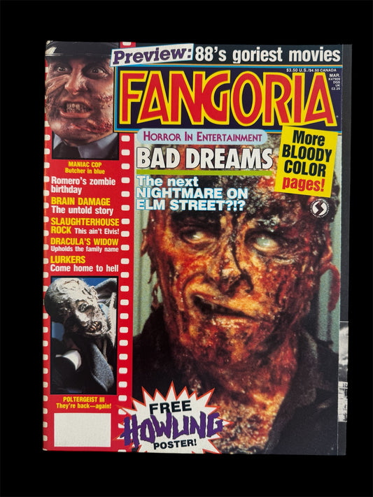 Fangoria issue 72 Horror magazine Bad Dreams