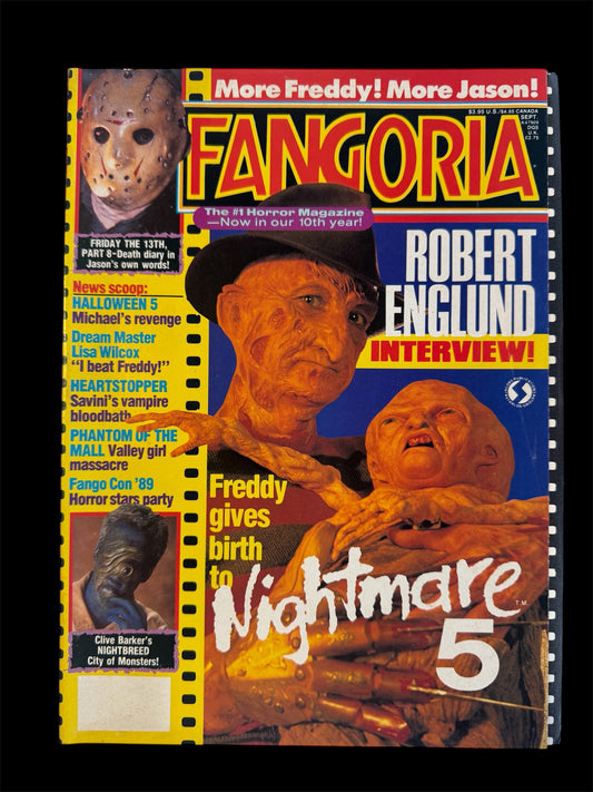 Fangoria issue 86 Horror magazine Nightmare 5