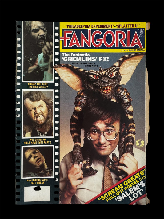 Fangoria issue 38 Horror magazine Gremlins