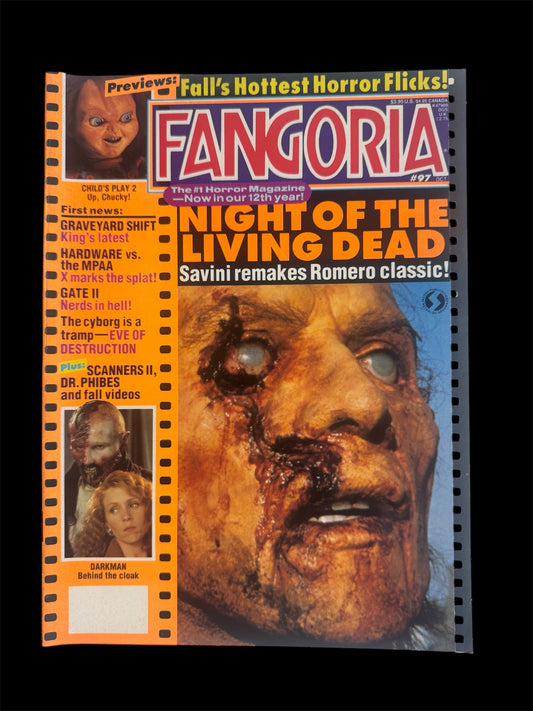 Fangoria issue 97 Horror magazine Night Of The Living Dead
