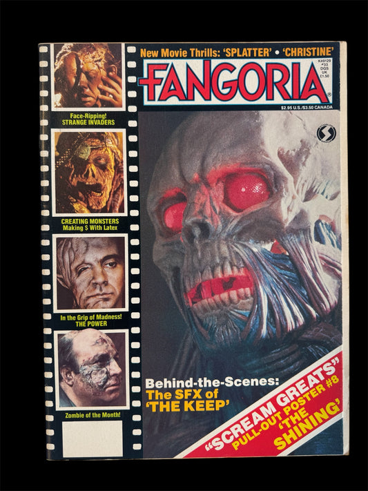 Fangoria issue 33 Horror magazine The Keep