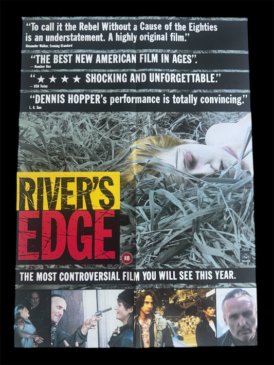 Rivers Edge 1986 UK Video Poster