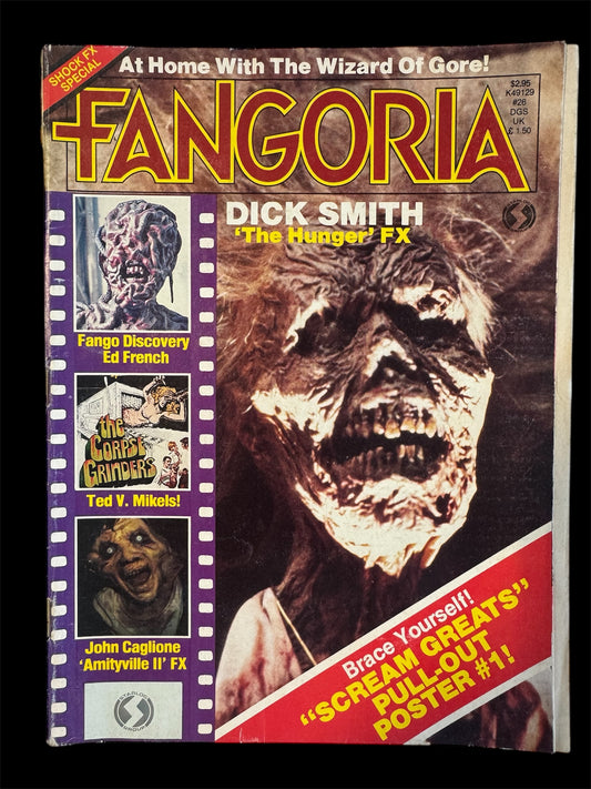Fangoria issue 26 Horror magazine Dick Smith