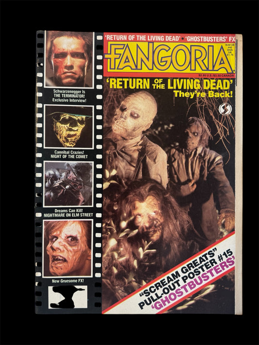 Fangoria issue 40 Horror magazine Return Of The Living Dead
