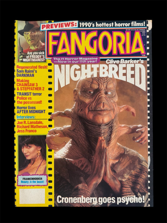 Fangoria issue 90 Horror magazine Nightbreed