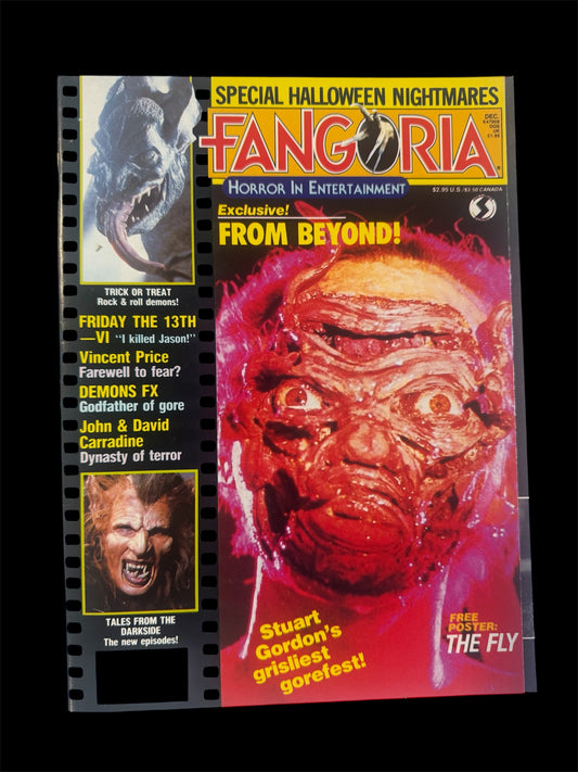 Fangoria issue 59 Horror magazine From Beyond