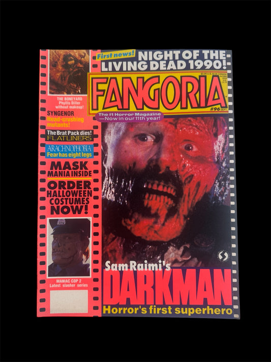 Fangoria issue 96 Horror magazine Darkman