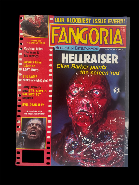 Fangoria issue 67 Horror magazine Hellraiser