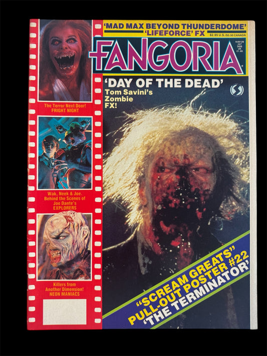 Fangoria issue 47 Horror magazine Day Of The Dead