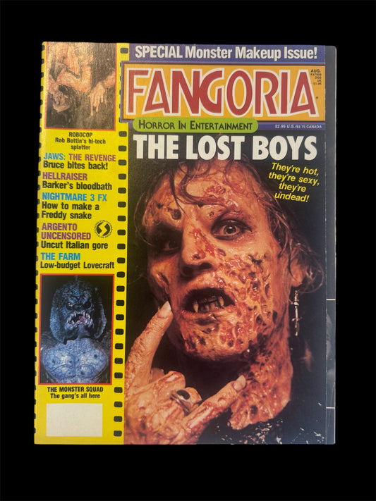 Fangoria issue 67 Horror magazine The Lost Boys