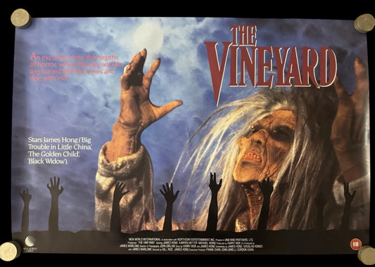 The Vineyard 1987 UK Video Poster
