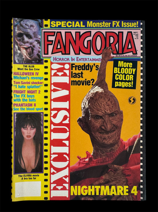 Fangoria issue 77 Horror magazine Nightmare 4