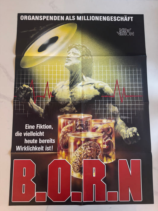 Born German Horror A1 Video Poster