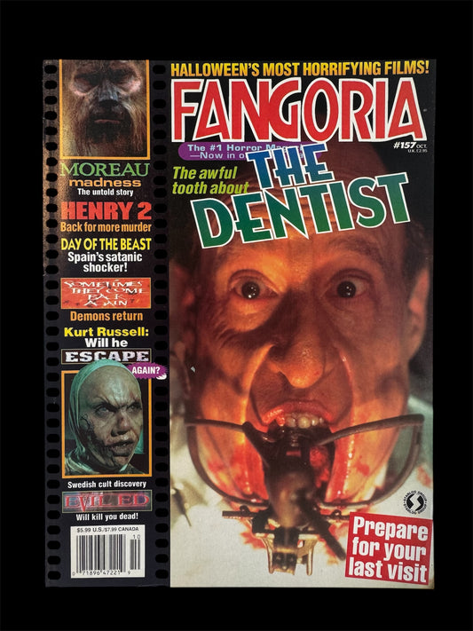 Fangoria issue 157 Horror magazine The Dentist