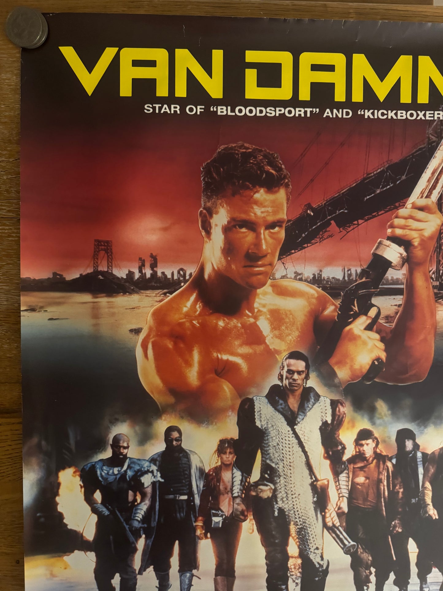 Cyborg 1989 UK Video Poster