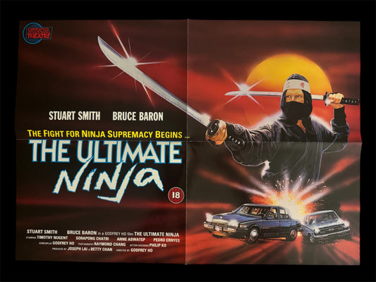 The Ultimate Ninja 1986 UK Video Poster