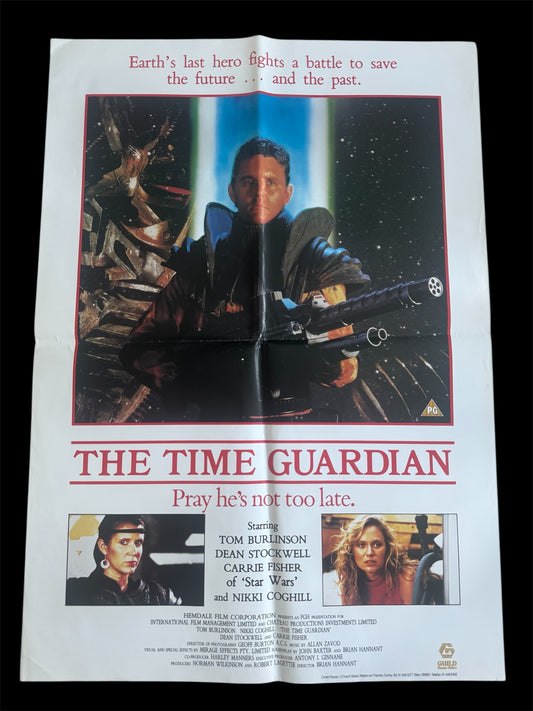 The Time Guardian 1987 UK Video Poster
