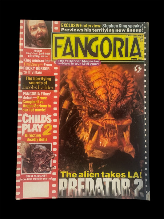 Fangoria issue 99 Horror magazine Predator 2