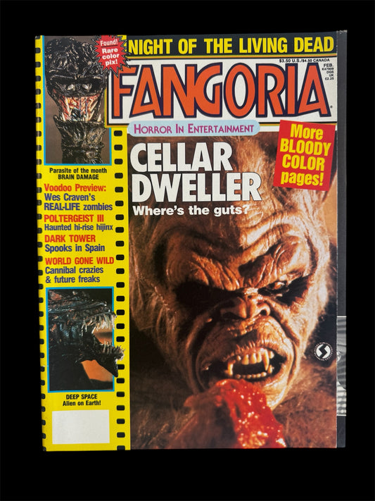 Fangoria issue 71 Horror magazine Cellar Dweller