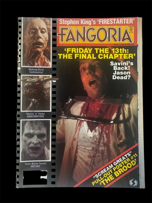 Fangoria issue 36 Horror magazine Friday the 13th