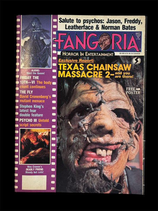 Fangoria issue 39 Horror magazine Texas Chainsaw 2