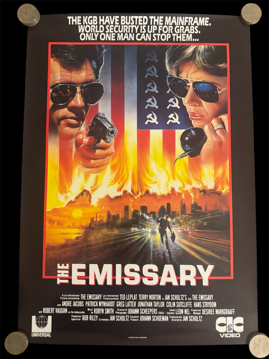 The Emissary 1988 UK Video Poster